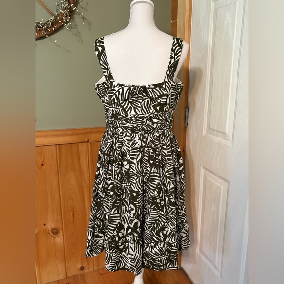 $428 KATE SPADE NEW YORK ORCHID PRINT RUCHED SUNDRESS SLEEVELESS DRESS - Picture 12 of 14